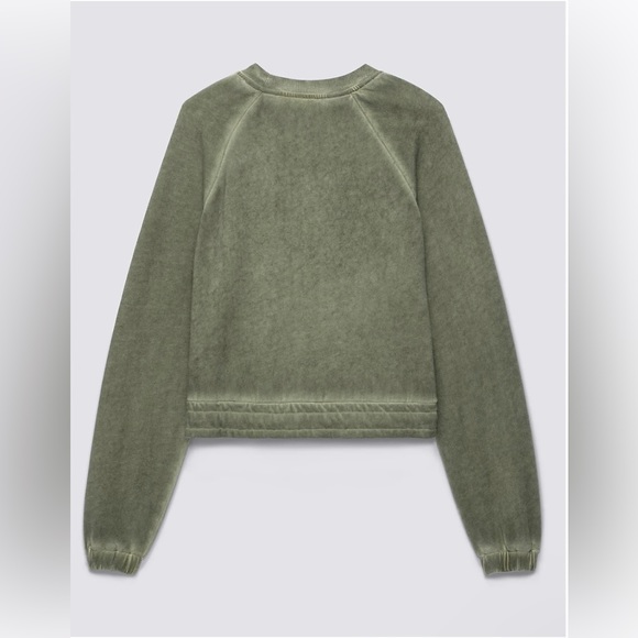 Vans Womens Retreat Long Sleeve Raglan Fleece Crew, size XS - Picture 5 of 12